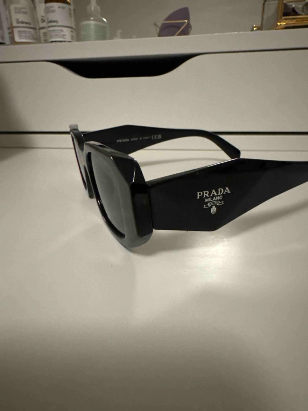 Prada Symbole Black Color Sunglasses